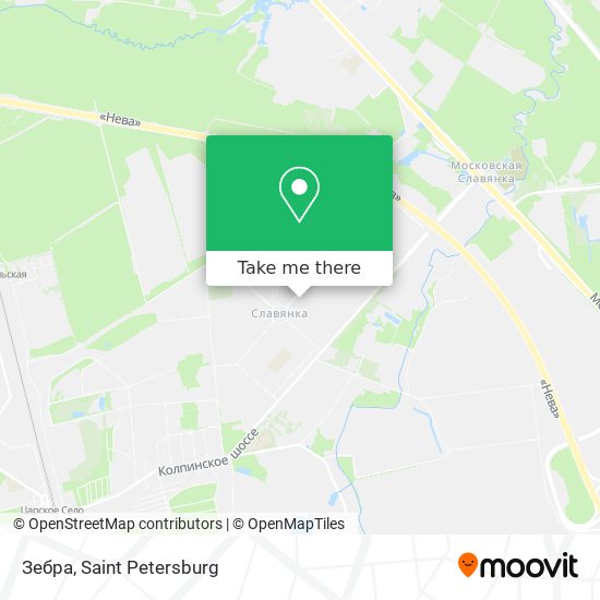 Зебра map