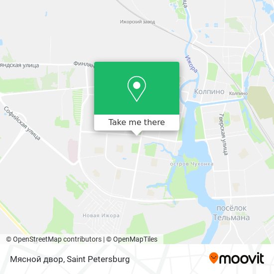 Мясной двор map