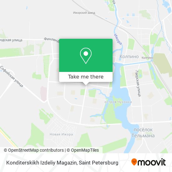 Konditerskikh Izdeliy Magazin map