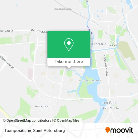 Газпромбанк map