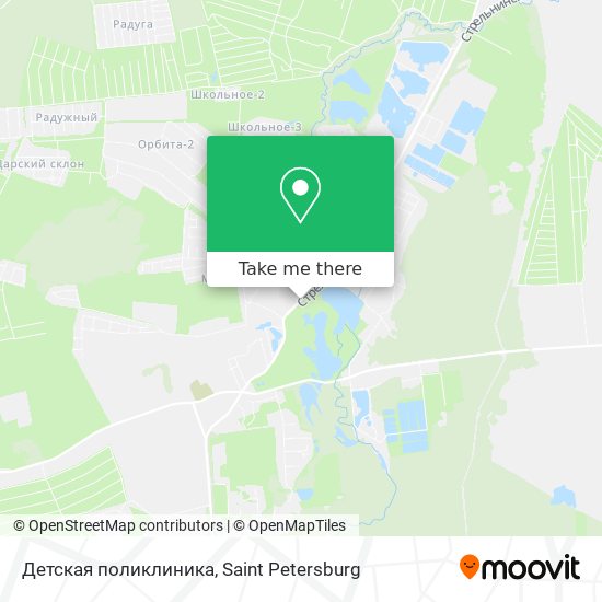 Детская поликлиника map