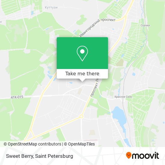 Sweet Berry map