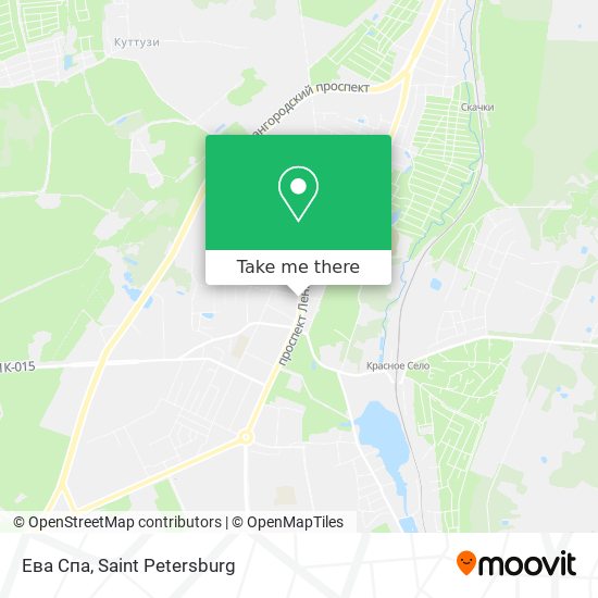 Ева Спа map