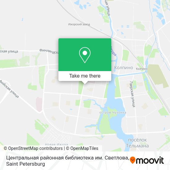 Центральная районная библиотека им. Светлова map