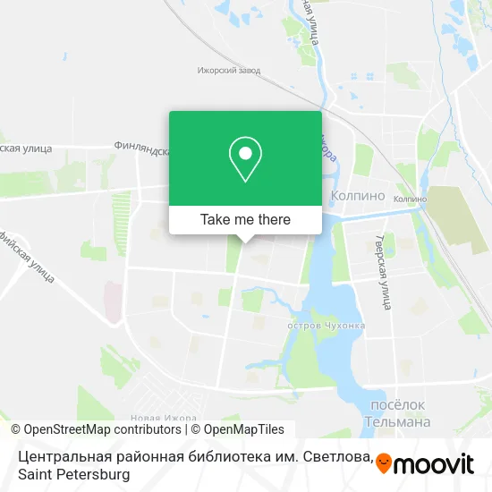 Центральная районная библиотека им. Светлова map