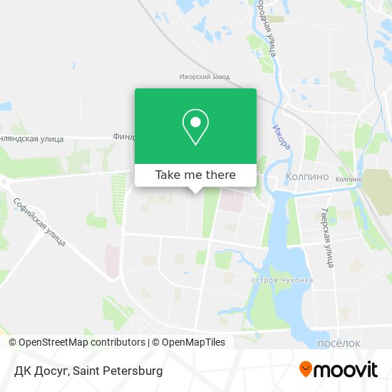 ДК Досуг map