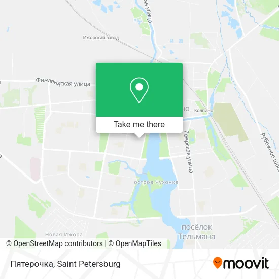 Пятерочка map