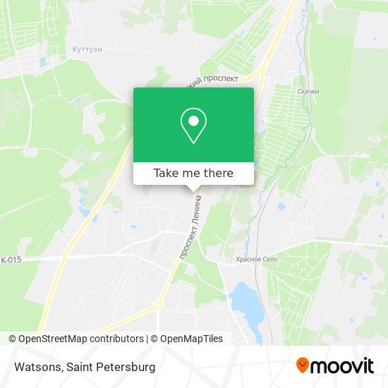 Watsons map