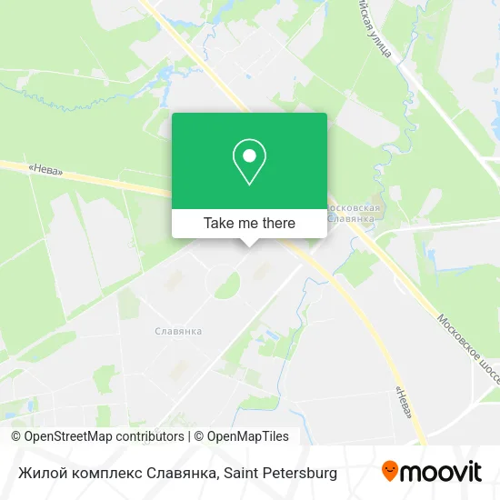 Жилой комплекс Славянка map