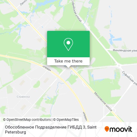 Обособленное Подразделение ГИБДД 3 map