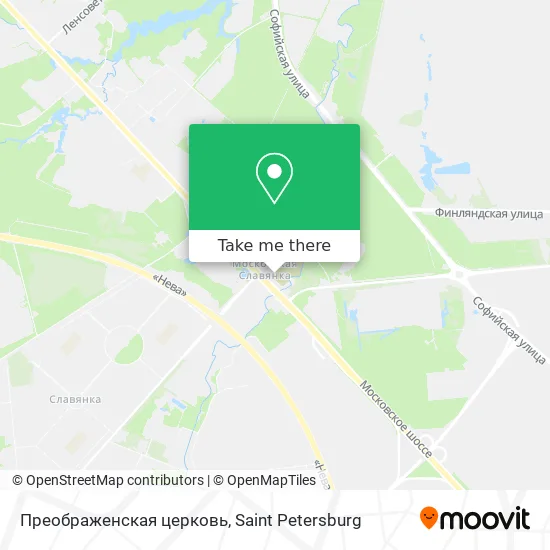 Преображенская церковь map