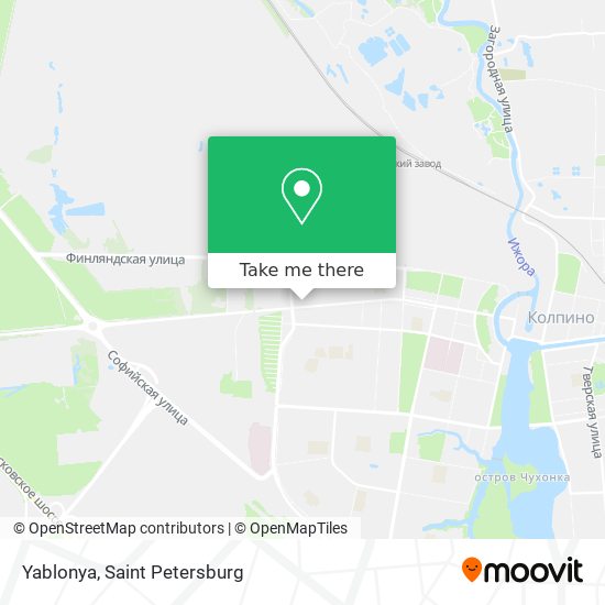 Yablonya map