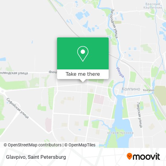 Glavpivo map