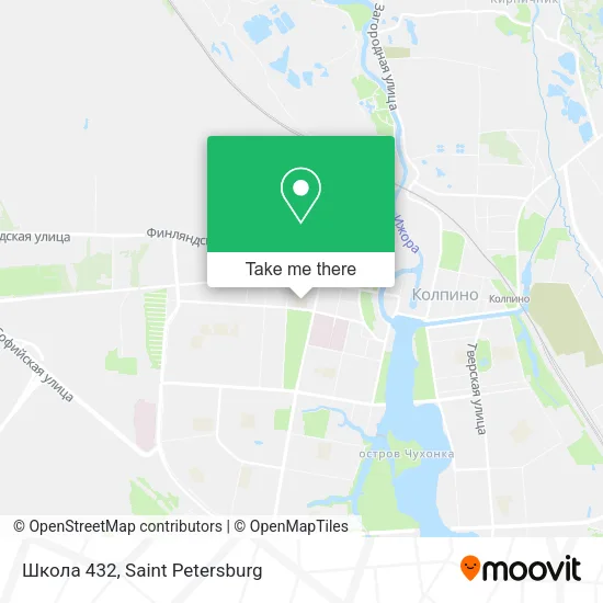 Школа 432 map