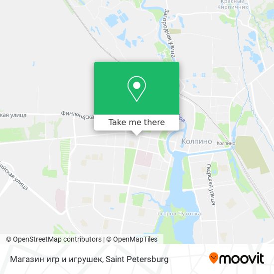 Магазин игр и игрушек map