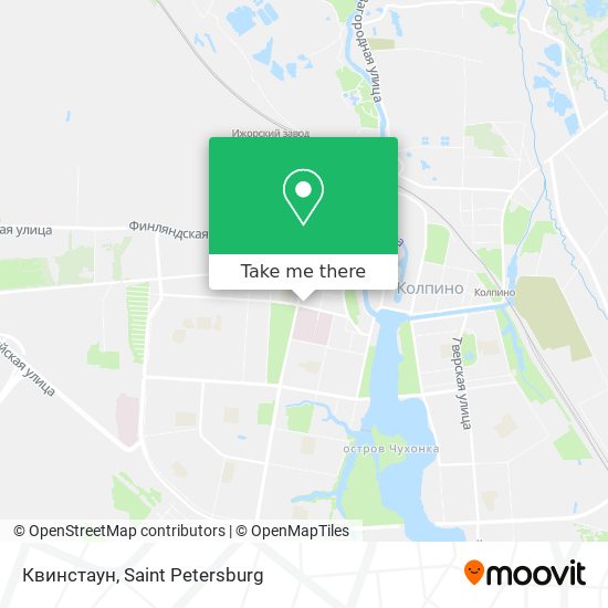 Квинстаун map