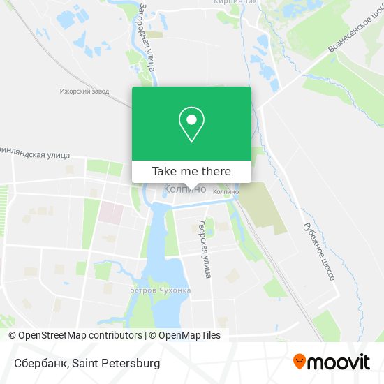 Сбербанк map