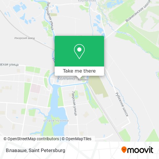 Влаваше map