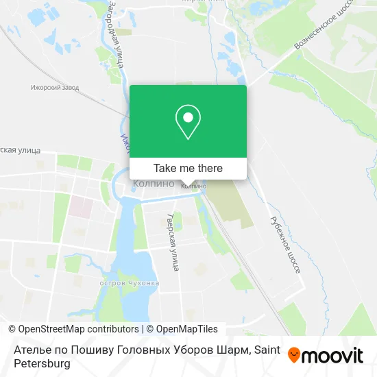 Ателье по Пошиву Головных Уборов Шарм map