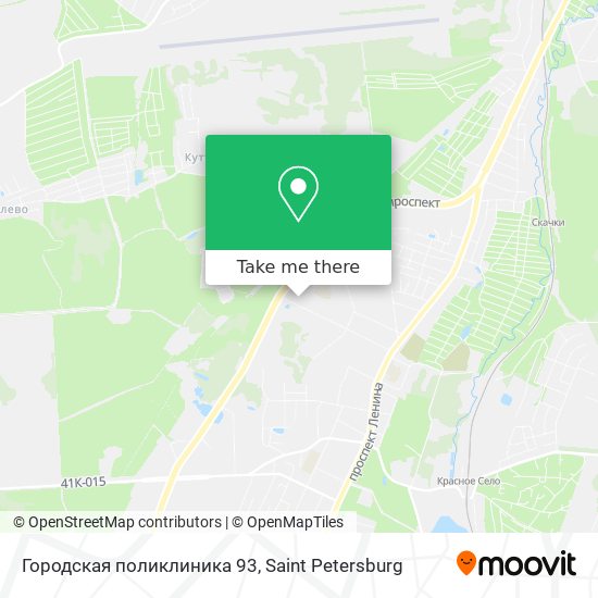 Городская поликлиника 93 map