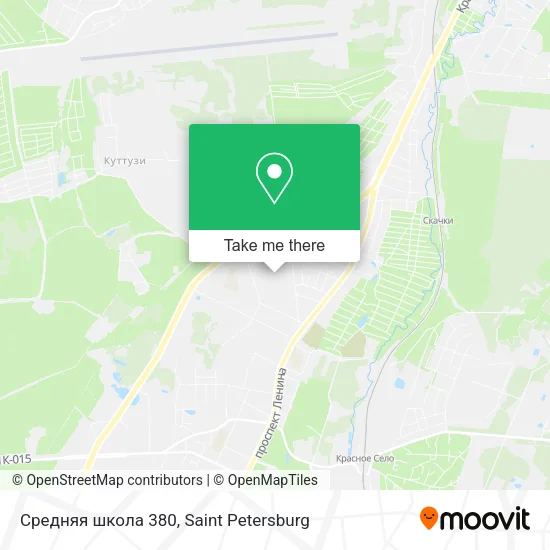 Средняя школа 380 map