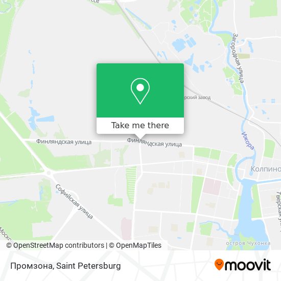 Промзона map