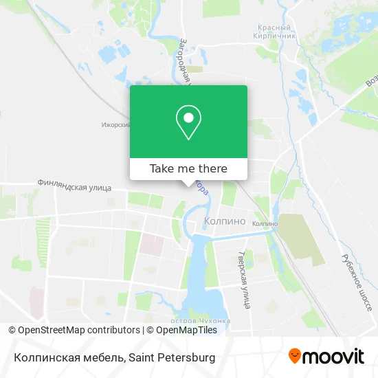 Колпинская мебель map