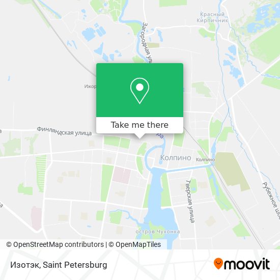 Изотэк map