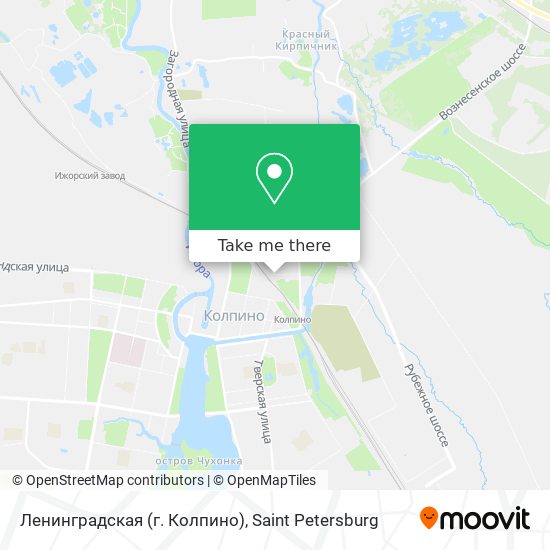 Ленинградская (г. Колпино) map