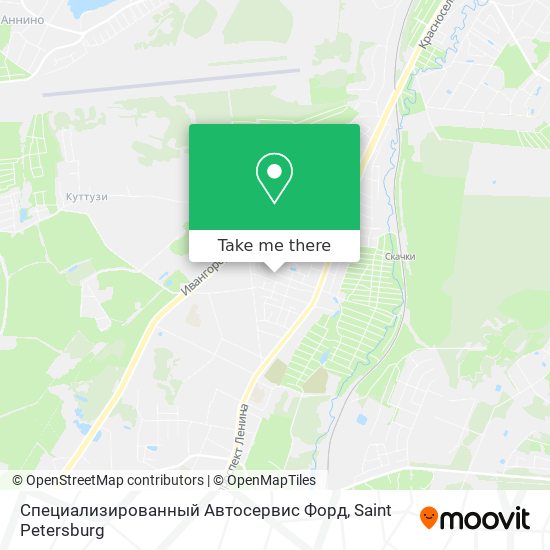 Специализированный Автосервис Форд map