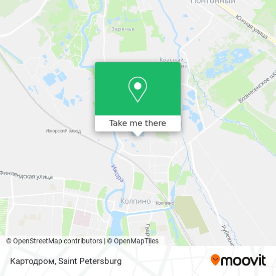 Картодром map
