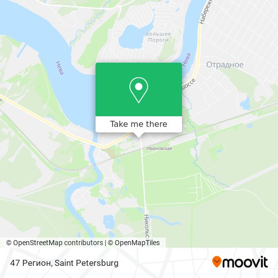 47 Регион map