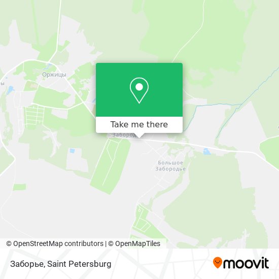 Заборье map