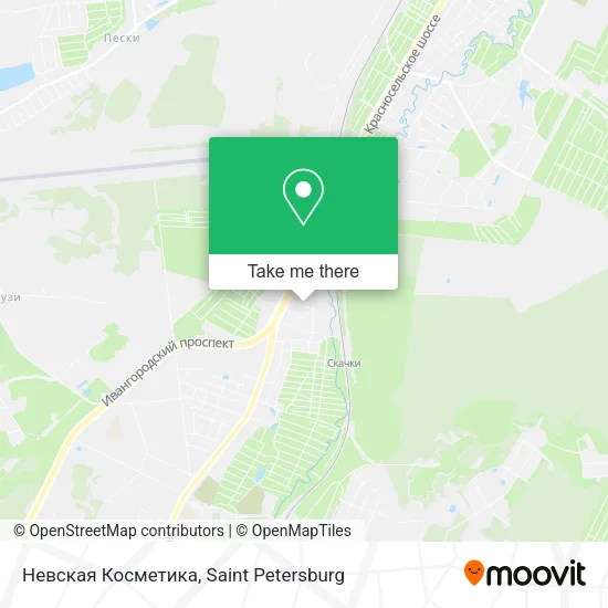 Невская Косметика map