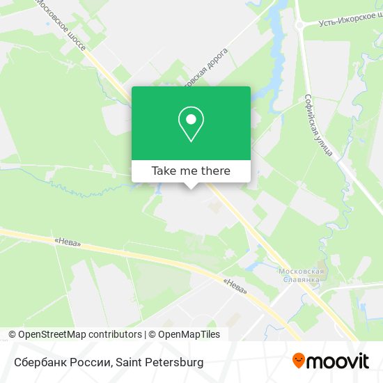 Сбербанк России map