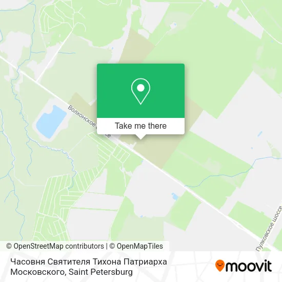 Часовня Святителя Тихона Патриарха Московского map