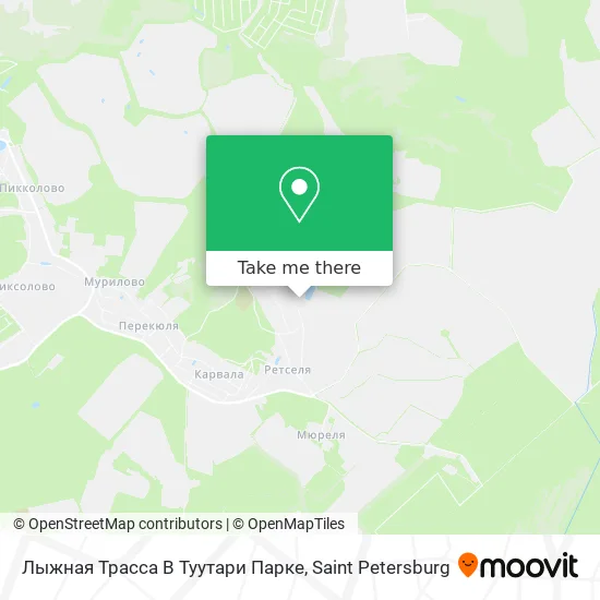 Лыжная Трасса В Туутари Парке map
