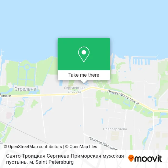 Свято-Троицкая Сергиева Приморская мужская пустынь. м map