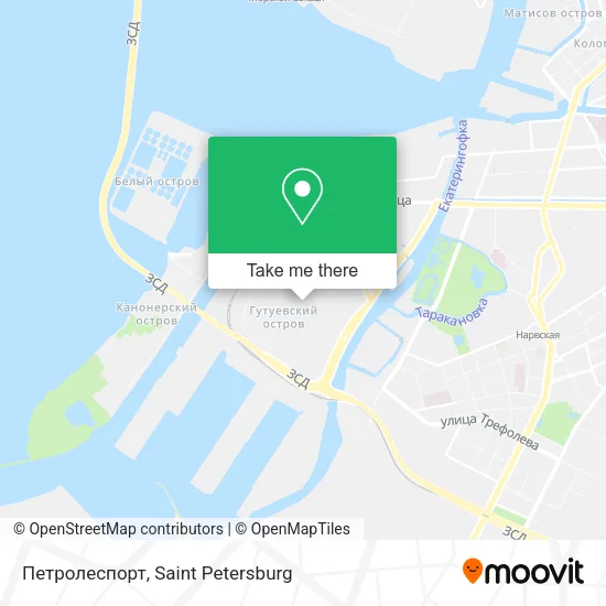 Петролеспорт map