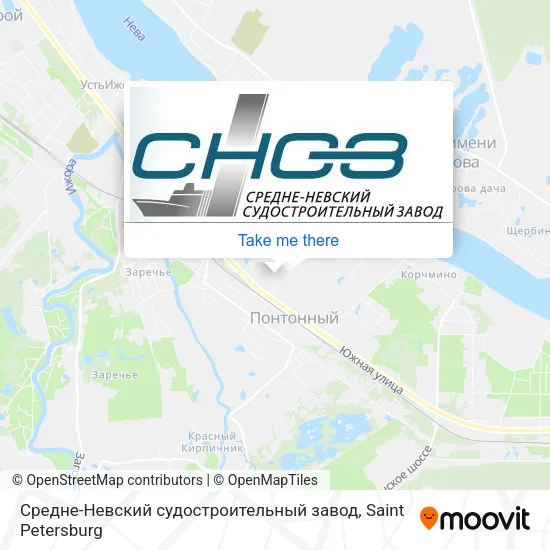 Средне-Невский судостроительный завод map