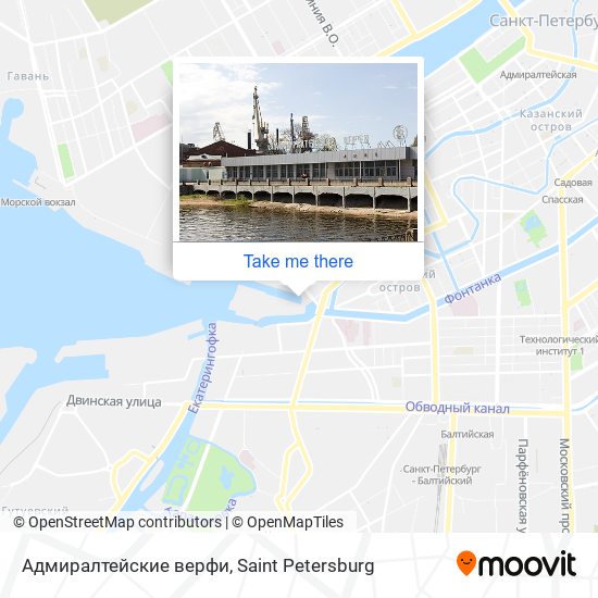 Адмиралтейские верфи map