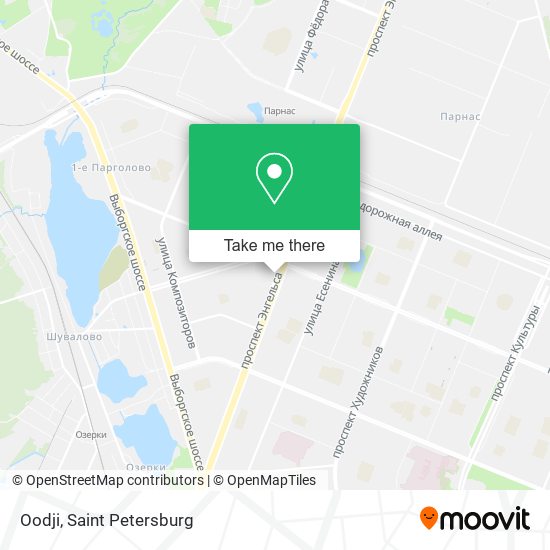 Oodji map