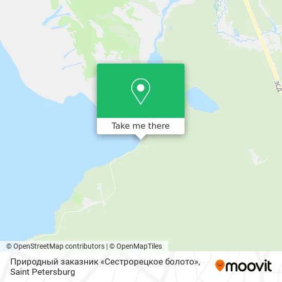 Природный заказник «Сестрорецкое болото» map