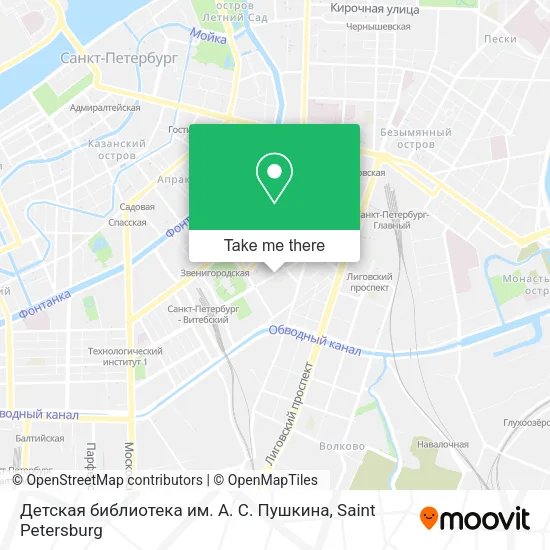Детская библиотека им. А. С. Пушкина map
