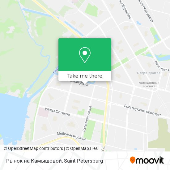 Рынок на Камышовой map