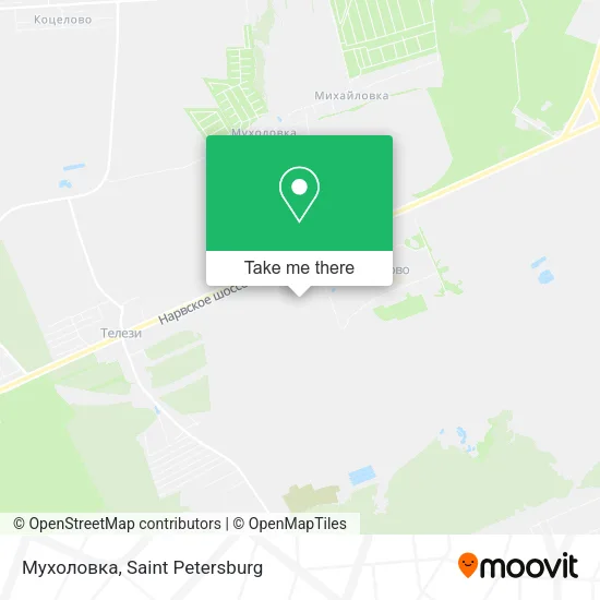 Мухоловка map