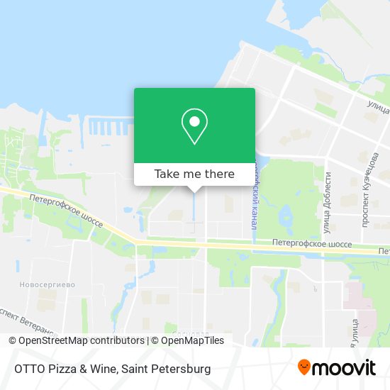 OTTO Pizza & Wine map