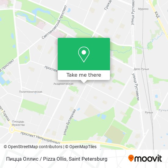 Пицца Оллис / Pizza Ollis map