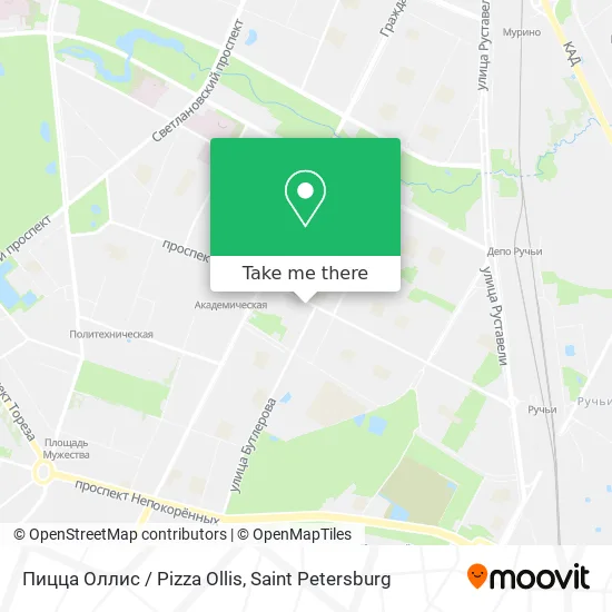 Пицца Оллис / Pizza Ollis map