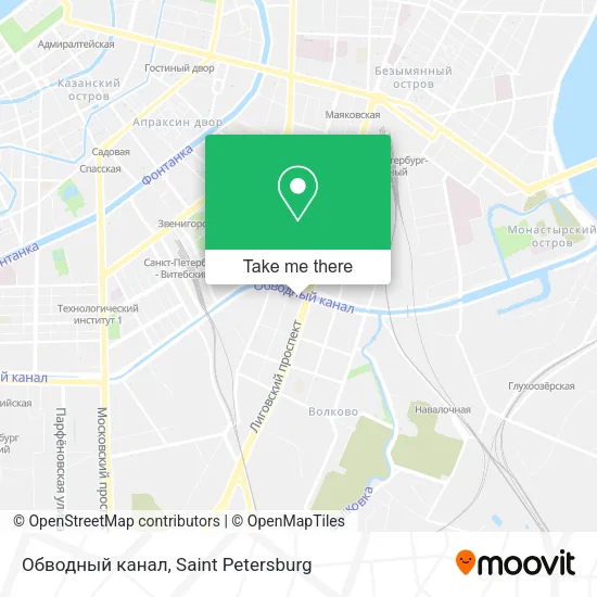 Обводный канал map